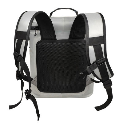 Waterproof Backpack Soft Coolers Light Gray 20L Capacity TPU Material