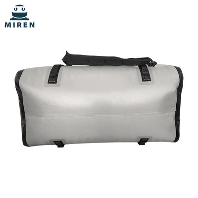 Water Resistant Dry Bag Duffel Bag 70 Liters Light Gray Color TPU Material