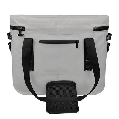 Refrigerated Lightweight Soft Sided Cooler 18 Liters Light Gray Color