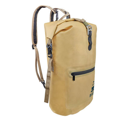 TPU Material Yellow Backpack Waterproof 16L Lightweight Multifunctional