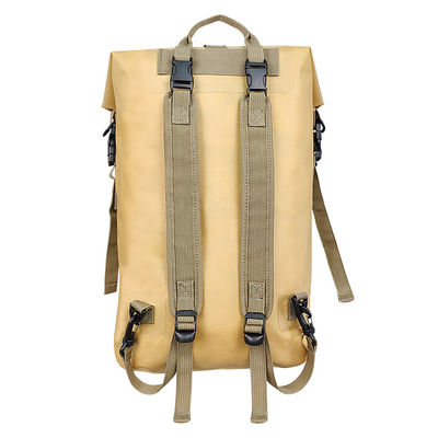 TPU Material Yellow Backpack Waterproof 16L Lightweight Multifunctional