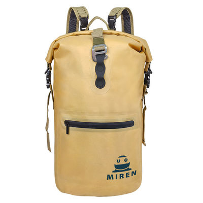 TPU Material Yellow Backpack Waterproof 16L Lightweight Multifunctional
