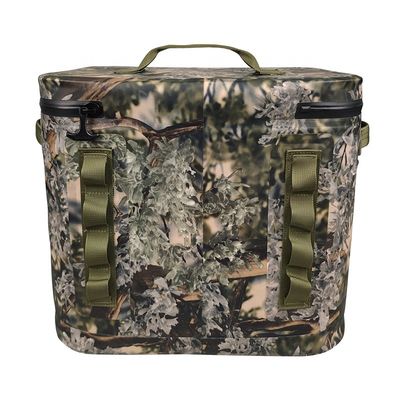 Waterproof 20l Cooler Backpack , Camouflage Soft Sided Coolers For Camping Hiking