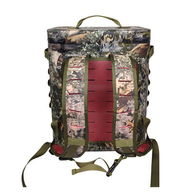 20L Leakproof Camo Insulated Backpack Cooler For Hiking Picnic
