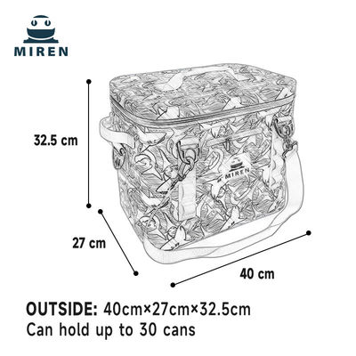 Multipurpose Square Soft Cooler Bag 20L For Food Storage Dispensing