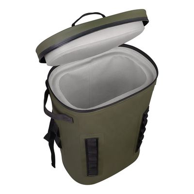 21L TPU Soft Cooler Backpack , Portable Thermal Wine Cooler Carrier Bag ODM