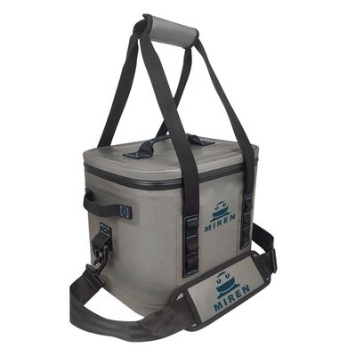 Durable Reusable 24 Can Cooler Bag TPU Material For Camping Hiking
