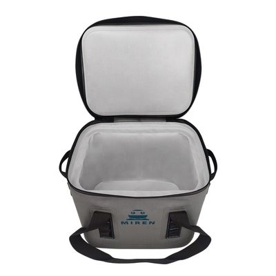 Durable Reusable 24 Can Cooler Bag TPU Material For Camping Hiking