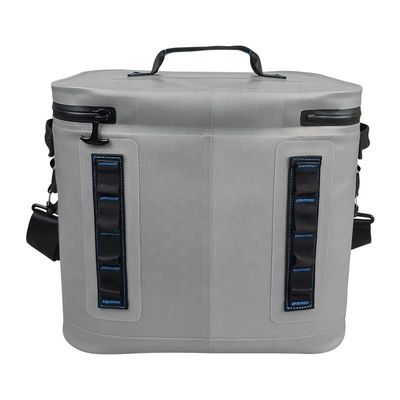 Lightweight Portable 20L Cooler Bag Light Gray Color For Barbecue Camping