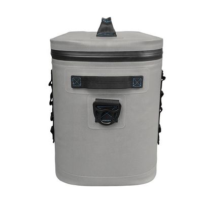 Lightweight Portable 20L Cooler Bag Light Gray Color For Barbecue Camping