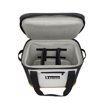 Square Airtight 20 Litre Cooler Bag For Outdoor Tourism Barbecue