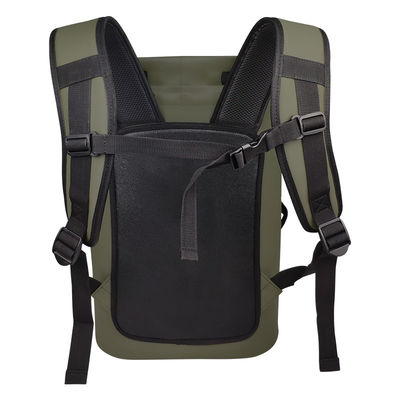 Army Green Soft Cooler Backpack Water Resistant Reusable OEM