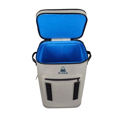 Customized 28L Picnic Cooler Bag , Soft Cooler Backpack Waterproof