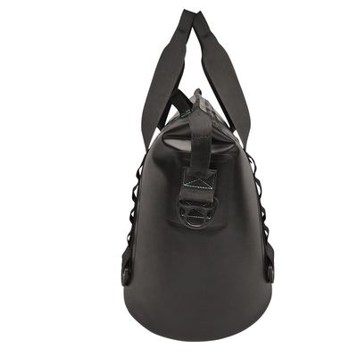 OEM Black Lunch Cooler Bag , Soft Sided Insulated Cooler For Outdoor Camping