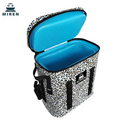 TPU Insulated Soft Cool Bag 20 Litre , Waterproof Cooler Backpack For Picnics