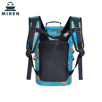 Customized 29 Cans Camouflage Cooler Backpack For Camping Picnic