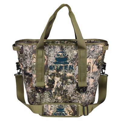 TPU Waterproof Camo Insulated Cooler Bag , Portable Soft Cooler For Picnic