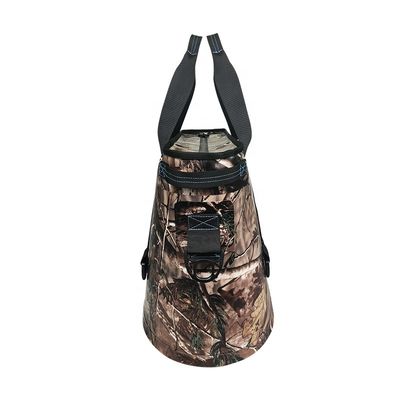 Portable Camouflage Leakproof Soft Cooler 30L For Outdoor Activity
