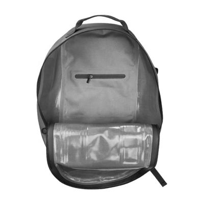 Lightweight Waterproof Hiking Backpack TPU Material Dark Gray Color OEM ODM