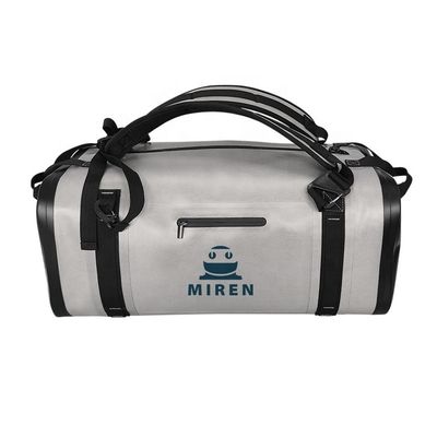 840D TPU Water Resistant Duffel Bag 50L For Outdoor Adventures OEM