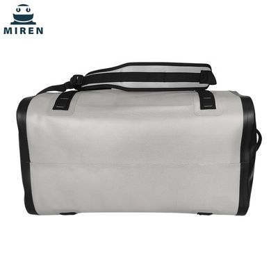 TPU Fabric Waterproof Duffel Bag 50L Capacity Heavy Duty For Camping