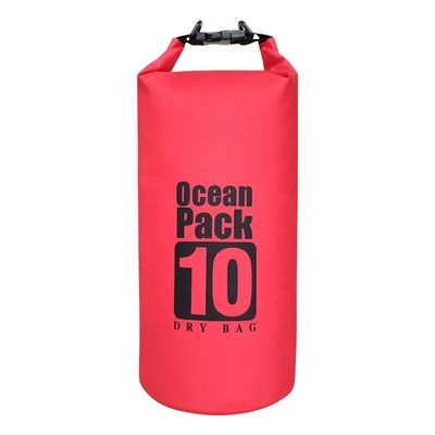 Leakproof Ocean Pack Dry Bag , Tear Resistant Waterproof PVC Bag