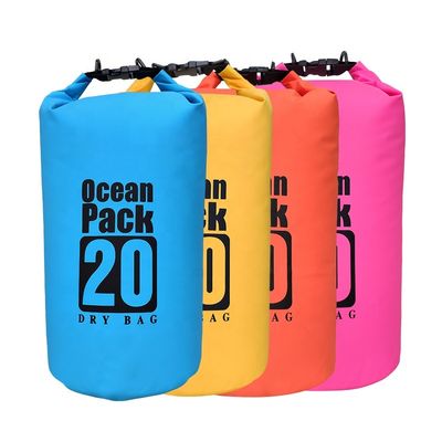 Leakproof Ocean Pack Dry Bag , Tear Resistant Waterproof PVC Bag