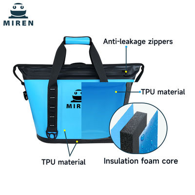 Leakproof Insulated Soft Cooler Bag Waterproof Keeps Cold 48-72 Hours