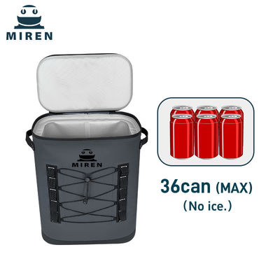 36 Can Capacity Soft Cooler Backpack Waterproof Insulated Backpack Cooler With Leak Proof Seams