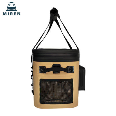 Customizable 20L Cooler Bag In Khaki TPU Insulated And Leak-Proof Holds Up To 30cans Of Beer Or Beverages