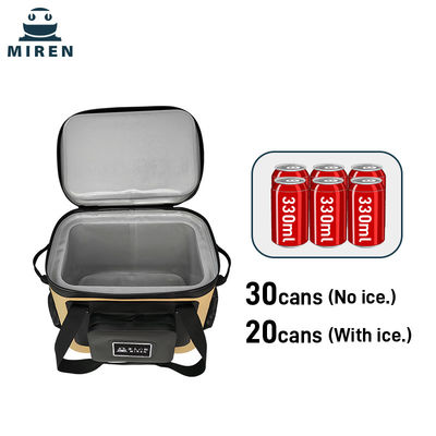 Customizable Logo 30can Soft Cooler, Insulated And Leak Proof For Outdoor Fishing Use